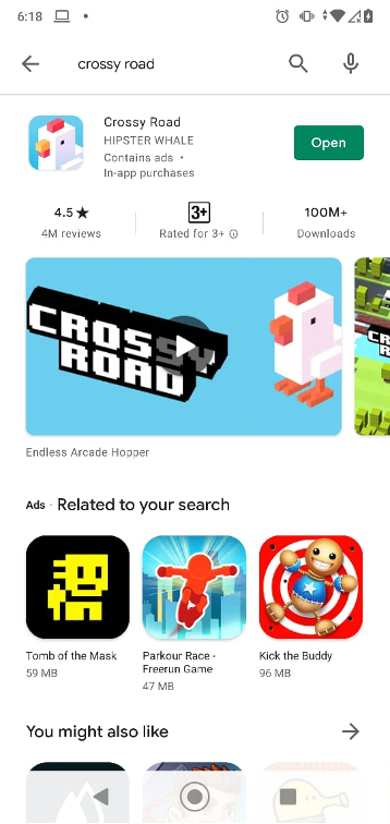 Crossy Road na App Store